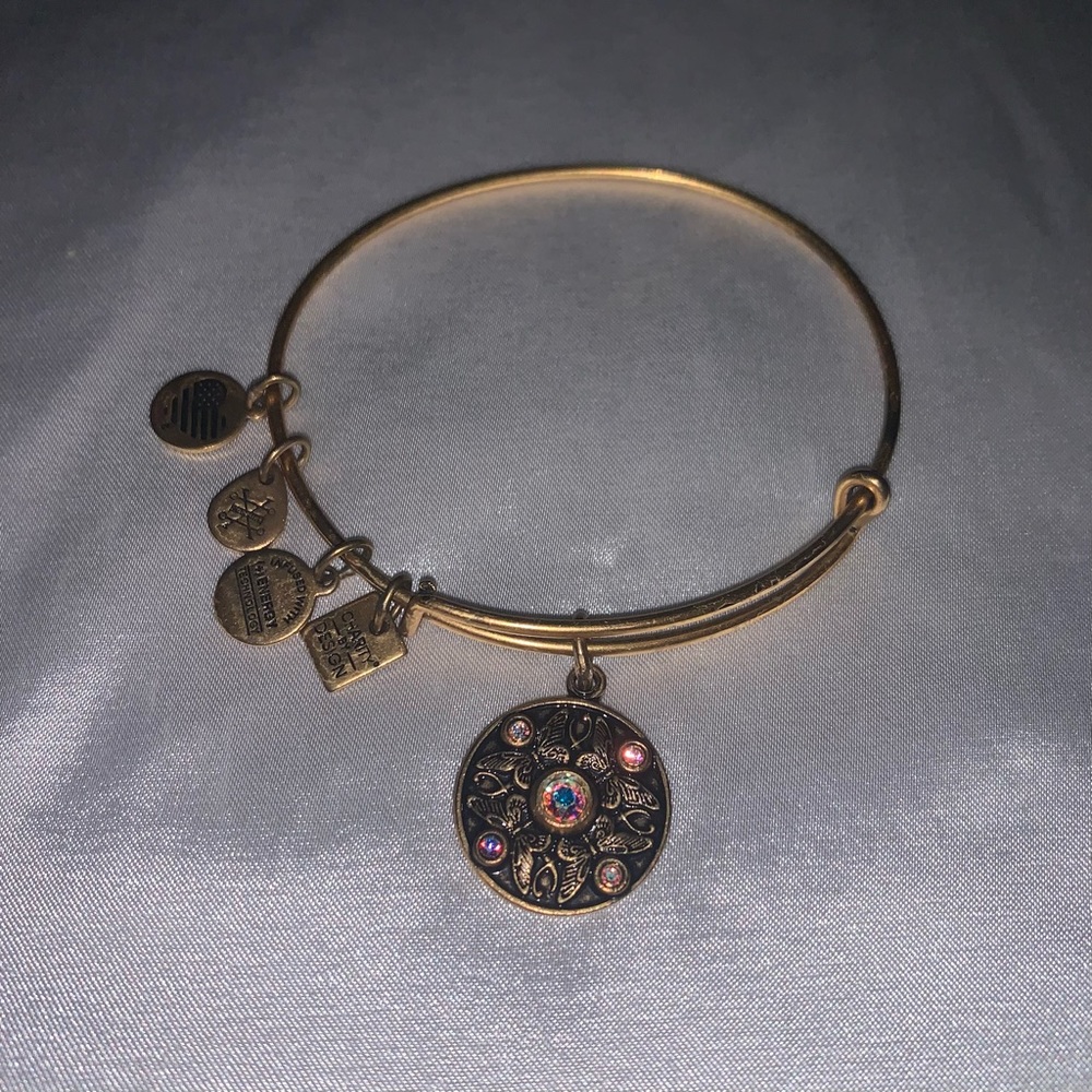 Alex and Ani “Wings of Change” bracelet gold